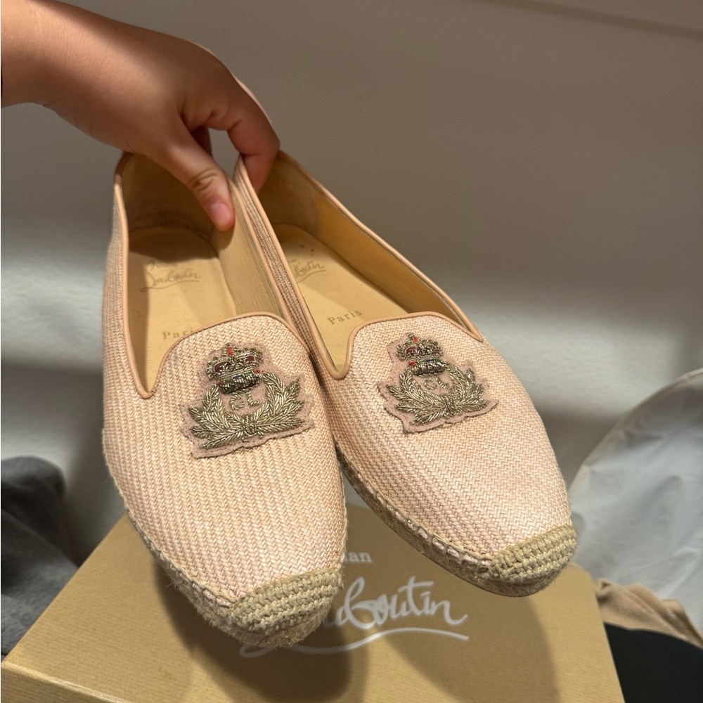Christian Louboutin Flat Paille